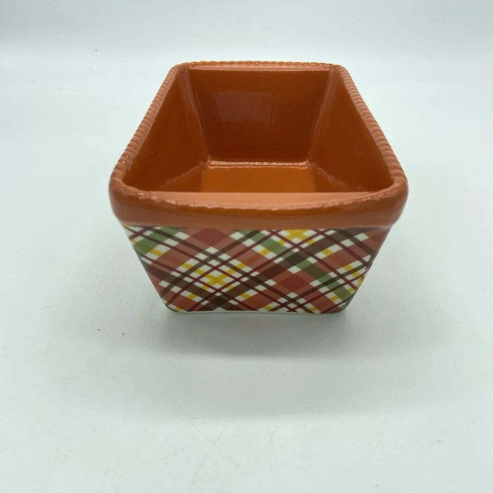 Temp-Tations By Tara 12 Ounce Mini Loaf Dish‎ Autumn Fall Thanksgiving Farmhouse